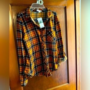 Ultra Flirt Flannel Top